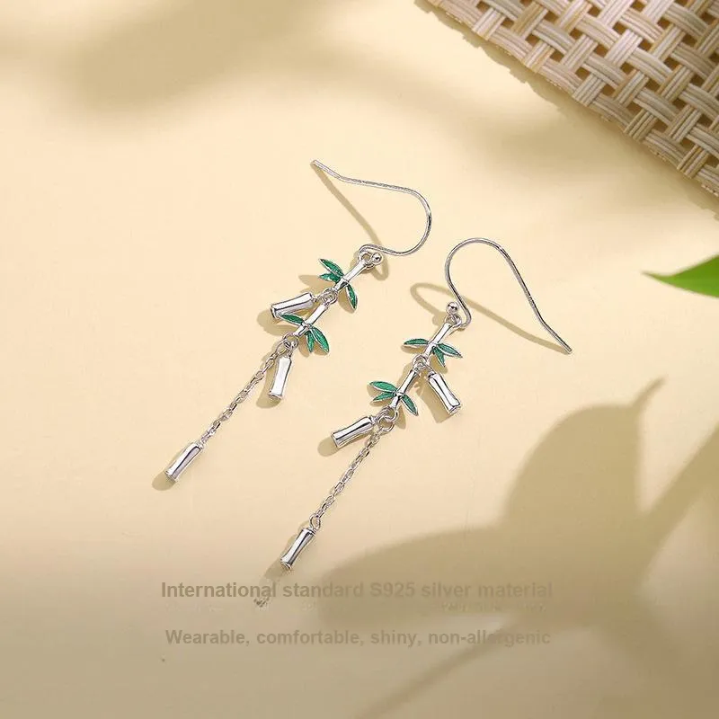 U state 925 Sterling Silver Earrings Women's-3