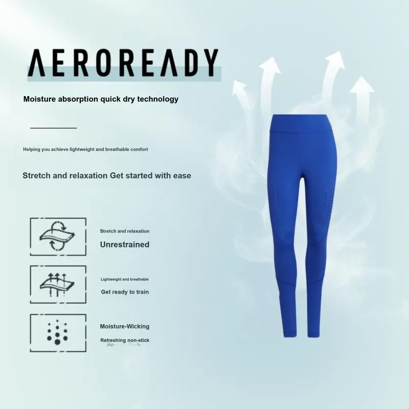 Stella Mccartney X Adidas X Stella McCartney Co titled Series Sports Pants Women's Blue-4