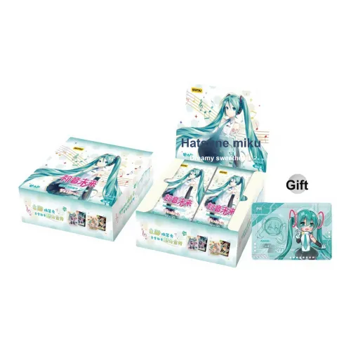 KAYOU Hatsune Miku Коллекционная карта Украшение Пачка Dreamy Sweetheart 2nd EDITION IP Аниме Карточки Целая коробка