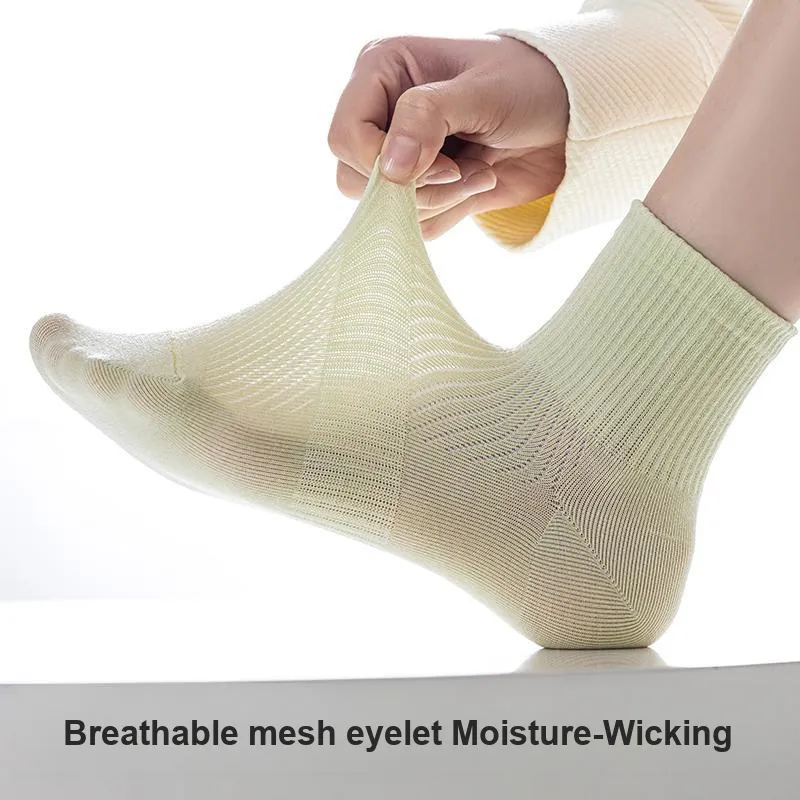 XIA.WA.ZHI.XIU Ankle Socks Women's Box 5 Pack-22