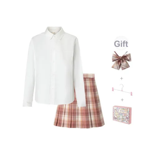 RIMUXINGHE Рубашка Комплект Женский Strawberry Jelly