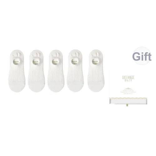 XIA.WA.ZHI.XIU No Show Носки Женские Сумка для покупок 5 пар