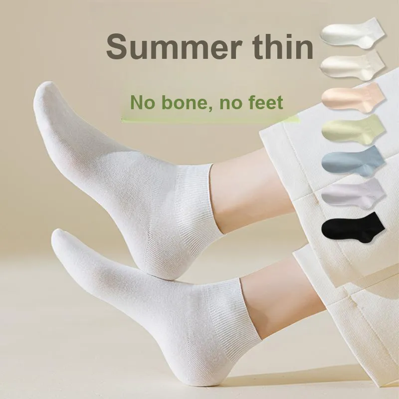 JIAZINI Ankle Socks Women's 5 Pack-5