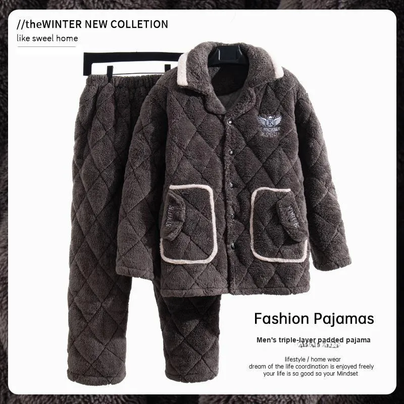 MADALLO Men Pajama Sets-10