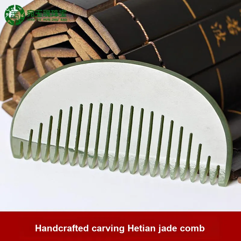 WANYUHUN Comb Green Jade Unisex-1
