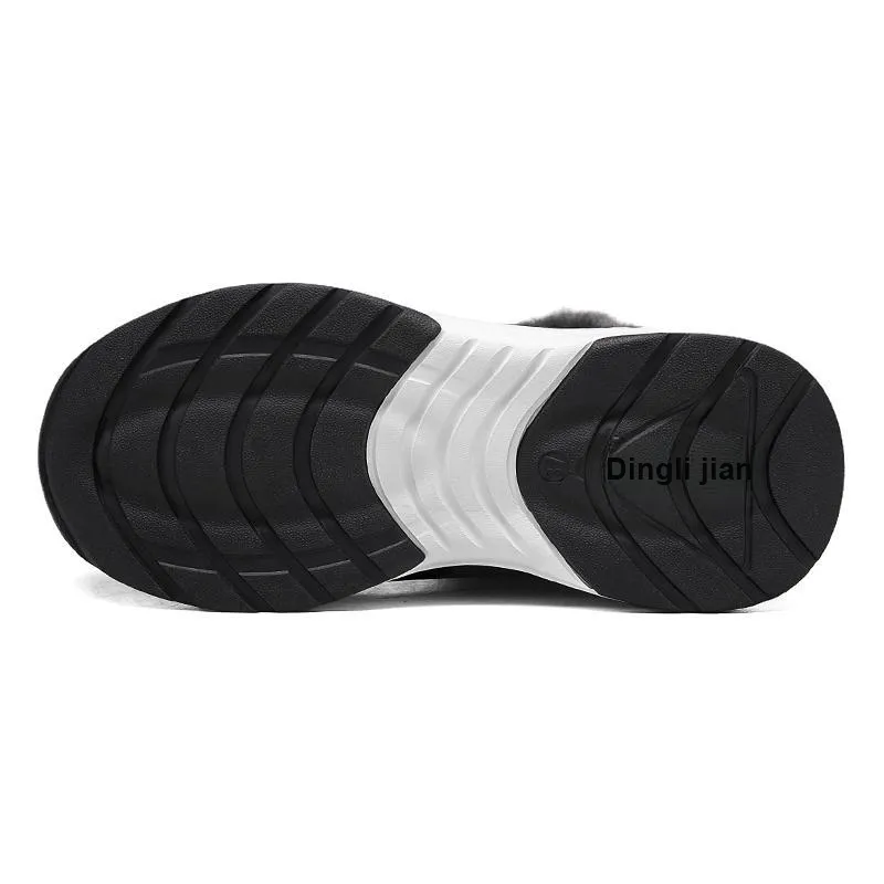 ZULIZ Warm Wear-Resistant Cushioning Slip-Resistant Coverage Balance Short Snow Shoes Women's-9