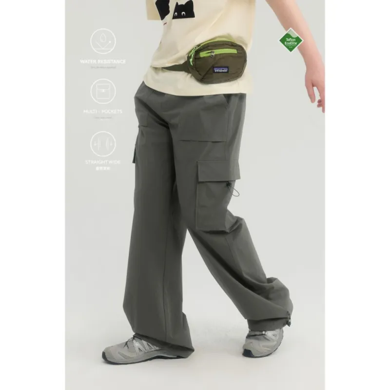 MYSAMESAME Cargo Pants Unisex Army Green-5