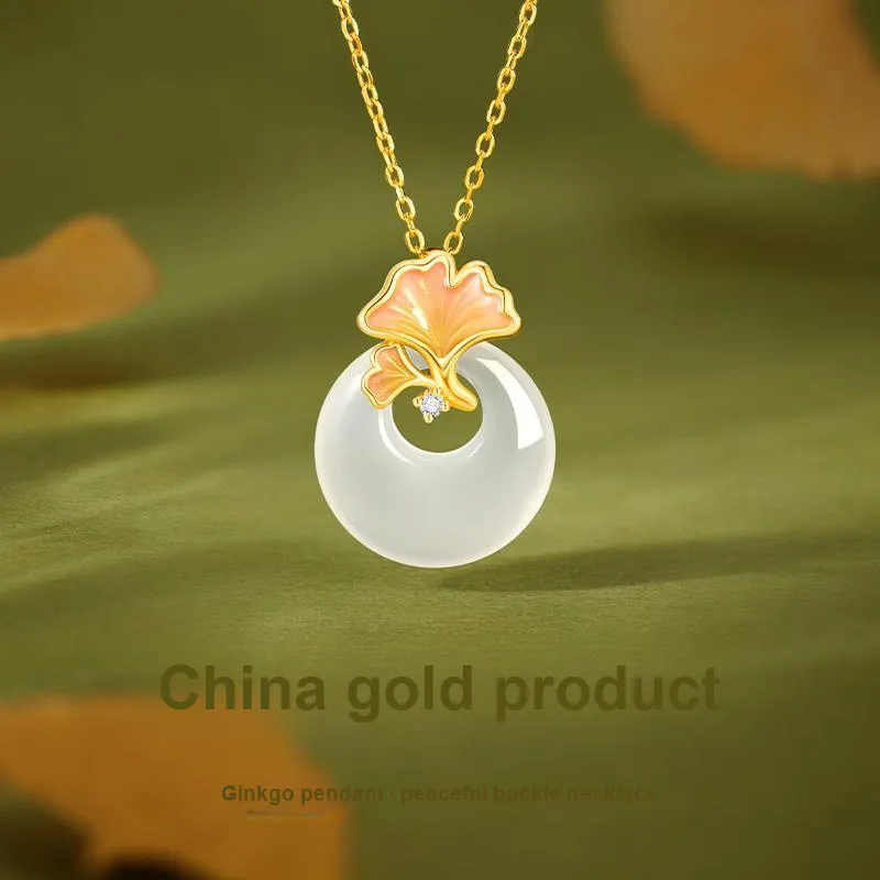 ZSY Chalcedony Jade Necklaces Women's-1