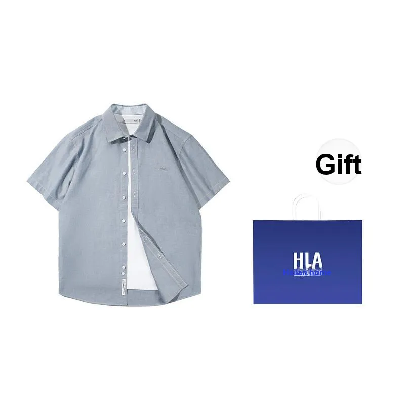 HLA The Mountain Is Not In The High Series Shirt Men's-2