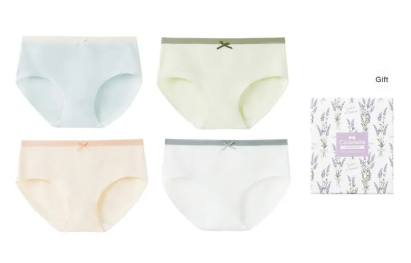 Caramella Underwear Gift Boxes Women's 4 Pack-8