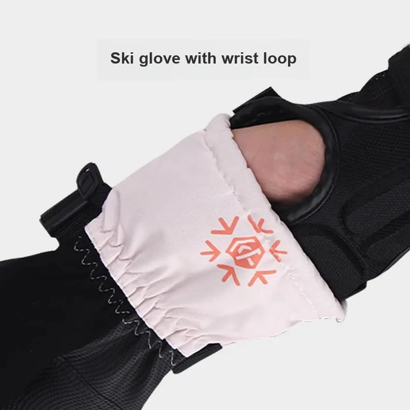 KUFUN Ski Protective Gears PE Plate Wrist Brace With Palm And Hand Protection Single Snowboard Equipment Unisex-4