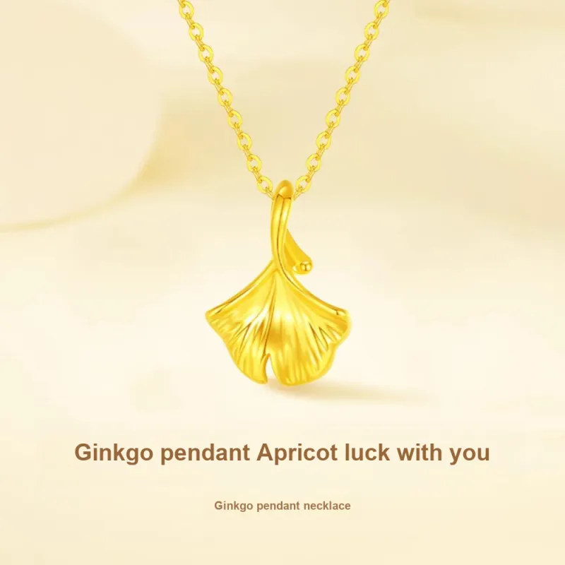 Fortune Gold Jewelry Box Necklace Unisex-1