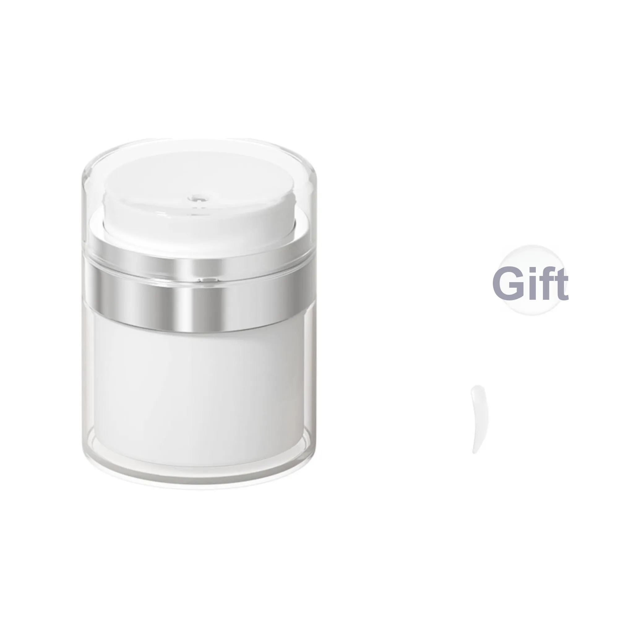 NILIYA Лицо Крем с Вакуумной Кнопкой Путешественные Портативные Бутылки с Разделителями