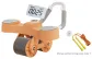 Orange-Upgraded (Includes Knee Pads-Random Color)+Orange Yellow Racing Jump Rope
