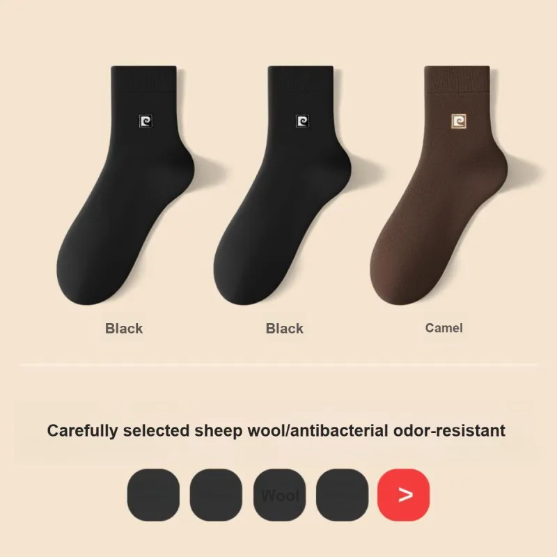 PIERRE CARDIN Mid Calf Socks Men's 3 Pack With Box Included-8