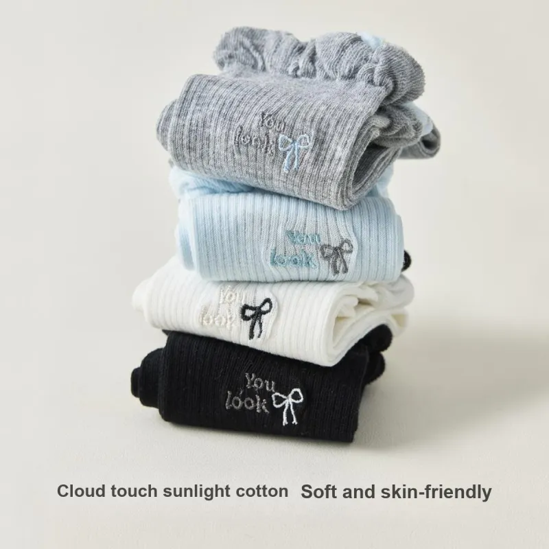 Temooues Mid Calf Socks Women's Combo Set-3