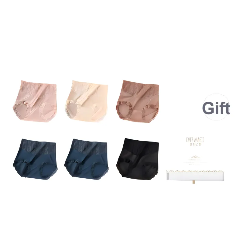 XIA.WA.ZHI.XIU Underpants Women's Box 6 Pack-6