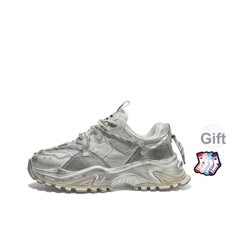 Masongarments Shark Tooth Series Толстая подошва Низкий топ Унисекс