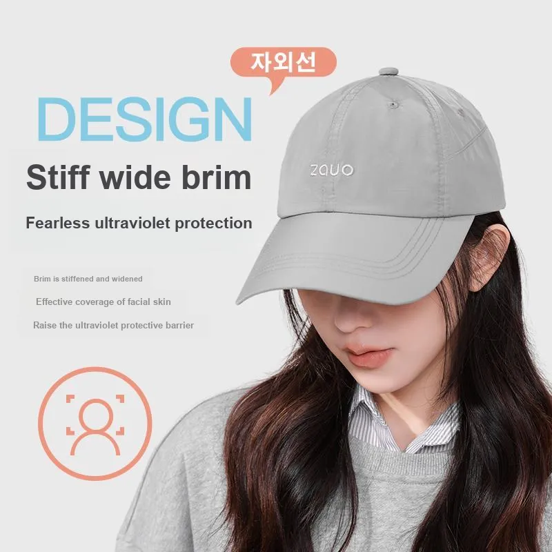 ZAUO Polyester Baseball Caps Women's-5