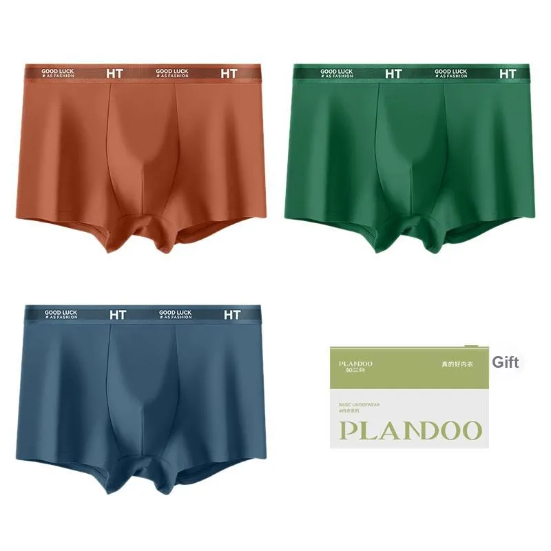 PLANDOO Underpants Men's Box 3 Pack-0