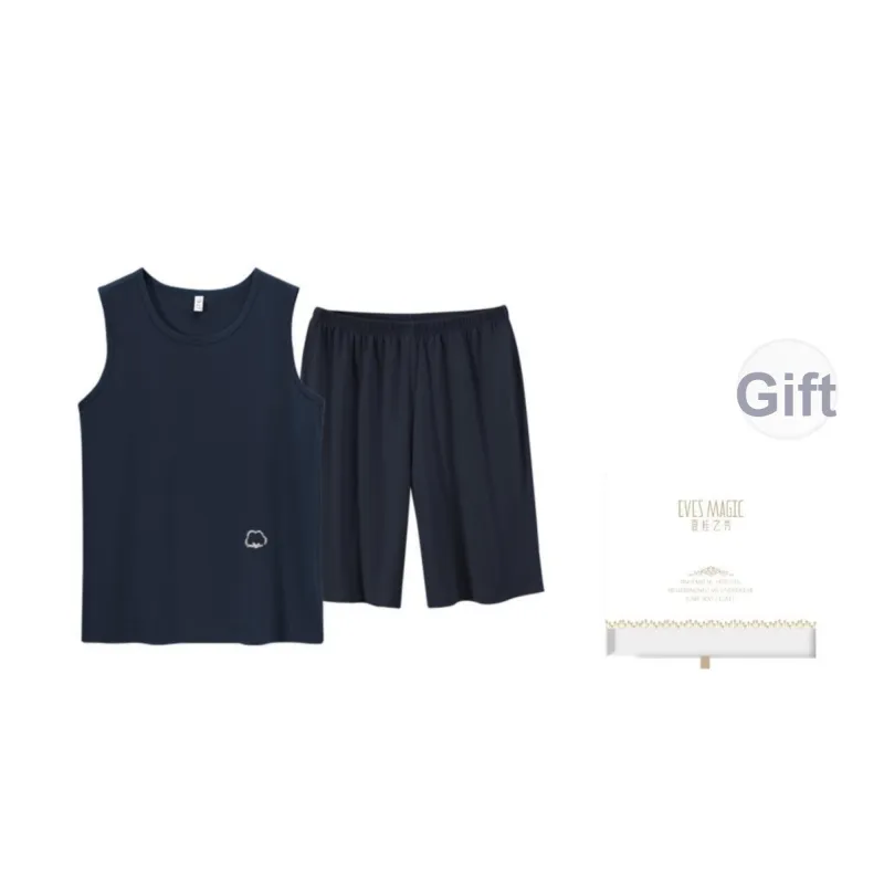 XIA.WA.ZHI.XIU Pajama Set Men's Two Piece Set-0
