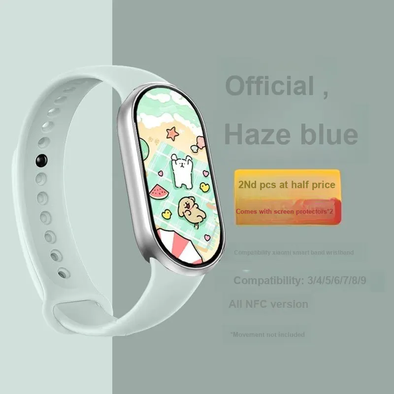 IBOANN Xiaomi Compatibility Watch Band Silicone Material-3