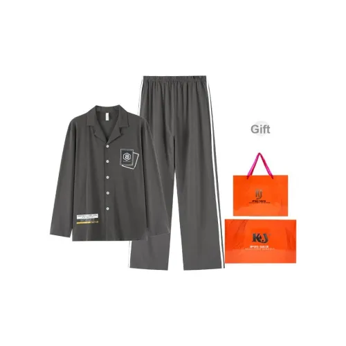 KJ Pajama Подарочная коробка Мужской Темно-серый