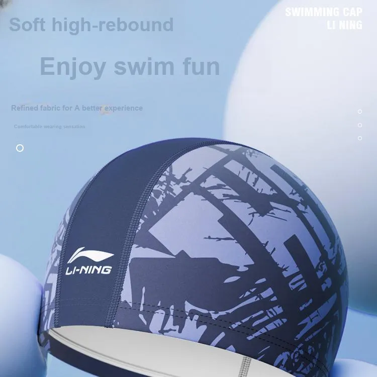 LiNing Swimming Caps Polyester Kids'-3