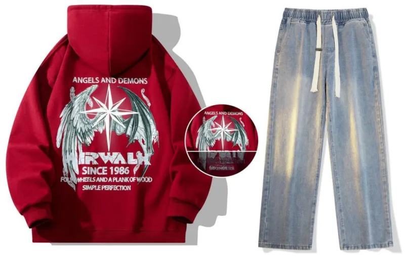 Airwalk Sweatshirt Sets Unisex-92