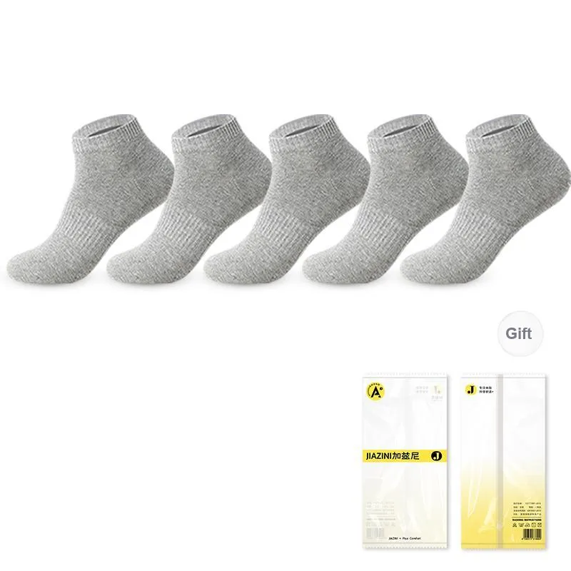 JIAZINI Ankle Socks Men's 5 Pack-9