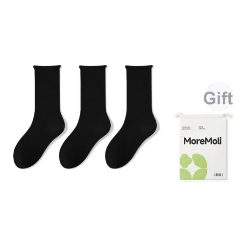 Moremoli Колено Высокие Носки Женские 3 Пачки
