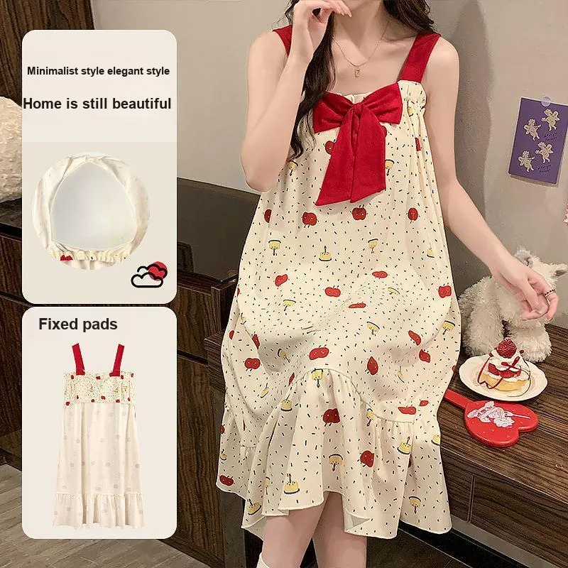 XISHE Women's Nightgowns-3