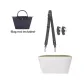 [Combination Set]Trumpets Graphite Gray Shoulder Strap+Waterproof Liner