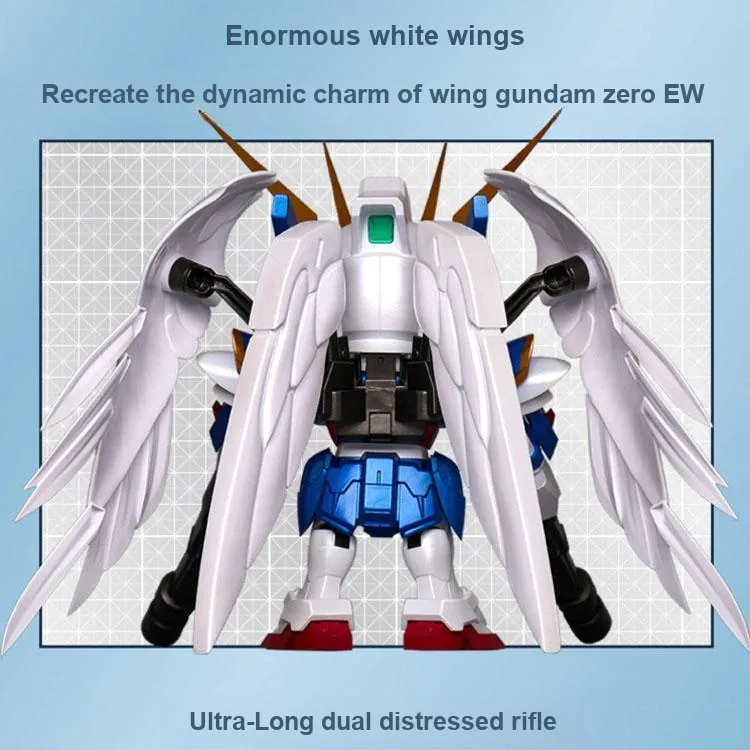 BANDAI QMSV Wing Gundam Zero EW Assembled Models-2