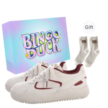BINGO DUCK Low Top Skateboard Shoes Women's