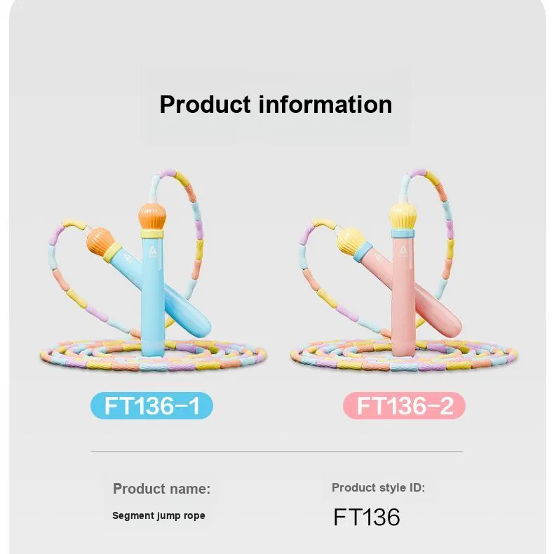 Deli Casual Entertainment Mechanical Counting Jump Ropes Kids TPE Plastic 2.6M-3