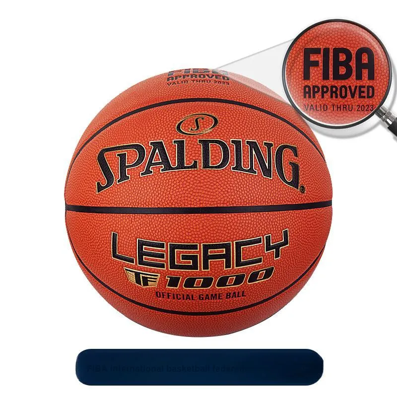 SPALDING TF Collection Microfiber Leather Basketball Brown Size 7 Training Unisex-5