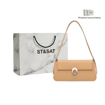 ST&SAT Genuine Leather Shoulder Bag Women's Multicolor