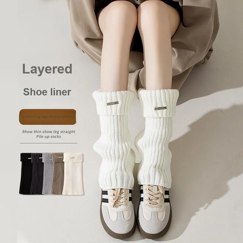 Top Melon Knee High Socks Women's Combo Set-5