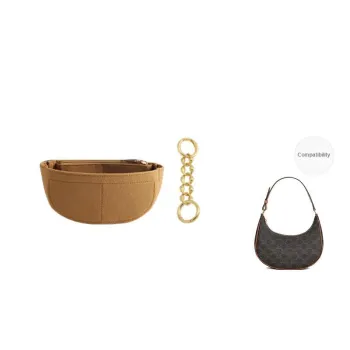 Luxury Care Artisan Workshop Felt Shoulder Bag Handbag Shoulder Bag Shoulder Strap Bag Strap Women's Gold Glitter