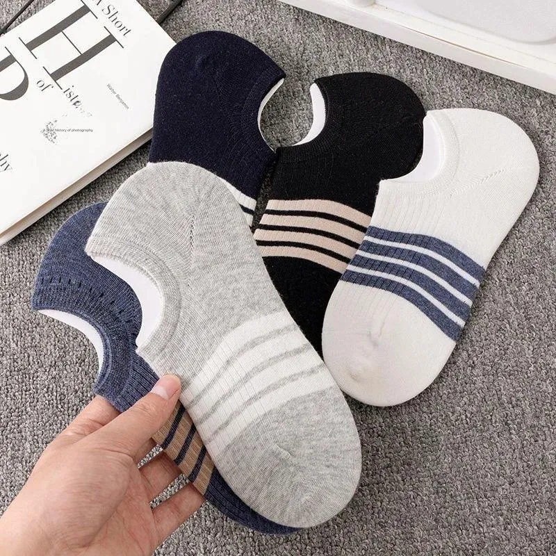 TLXT No Show Socks Men's Comfortable And Breathable Minimalist Style, Odor Resistant Antibacterial Moisture Wicking-3