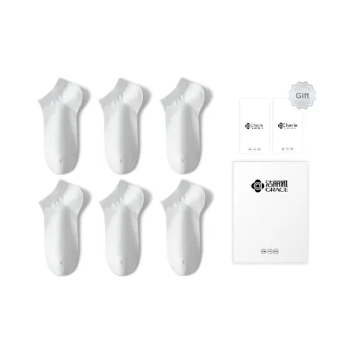 GRACE Ankle Socks Women's 6 Pairs Gift Box Packaged