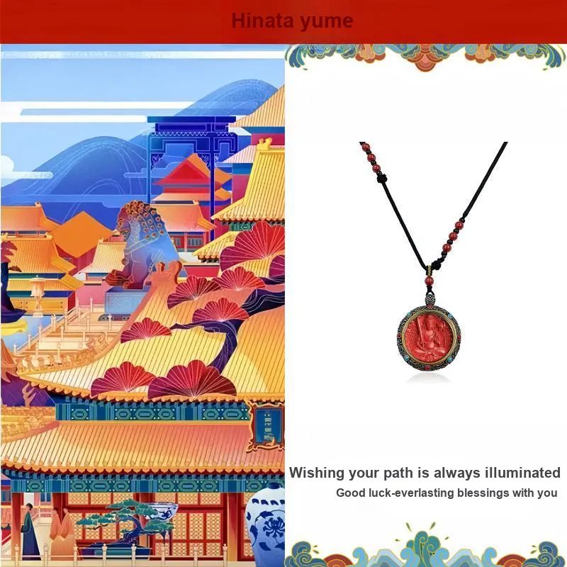 RIXIANGWAN Pendant #Good Luck Unisex-2