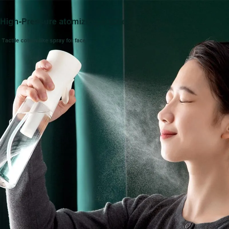 JINGLINGLONG 500ML Hydrating Spray Bottle Ultra-Fine Mist Compact And Portable Transparent Design-4