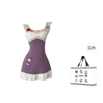 BDGU Sleeveless Dresses Women's Purple