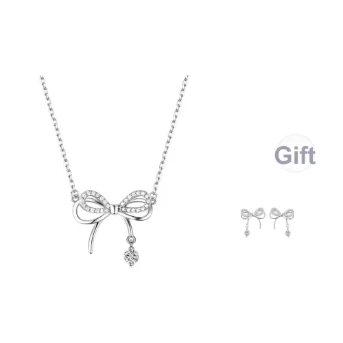 Подарки Серебро S925 Покрытие Сплав Ожерелье Женское