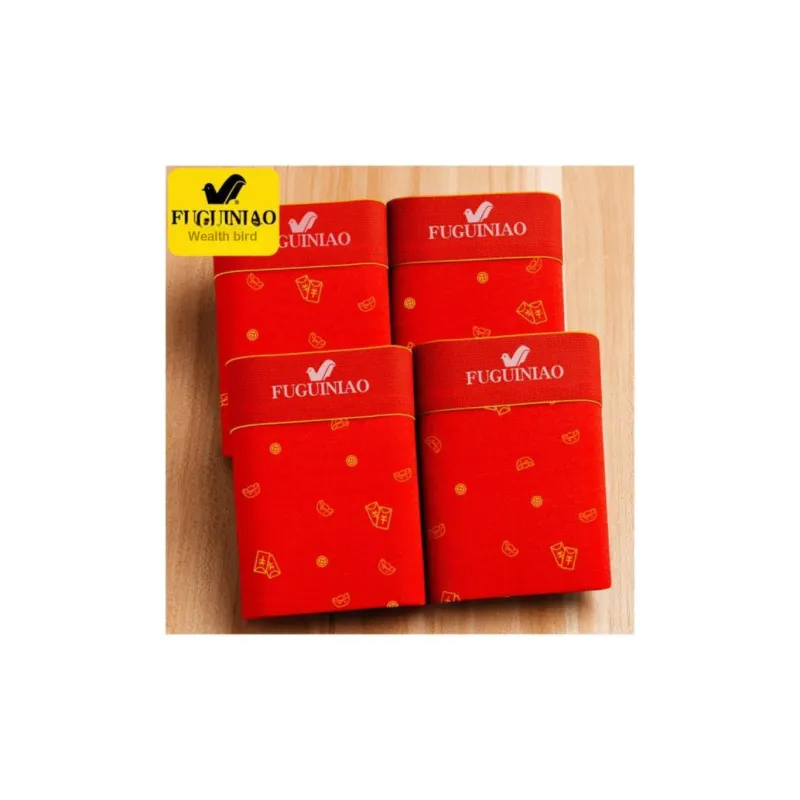 Rich Birds Underpants Men's 4 Pack Red-3