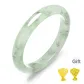 Tianshan Jade Bangle-High Green Jade Content[High-Quality]