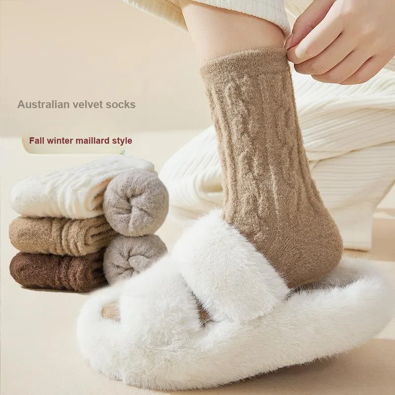 Top Melon Mid Calf Socks Women's Combo Set-20
