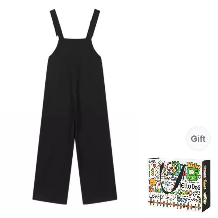 DEDY Overalls Women's Black-1